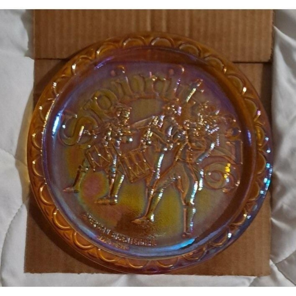 🩵Vintage American Bicentennial Commemorative Plate The Spirit Of '76💙